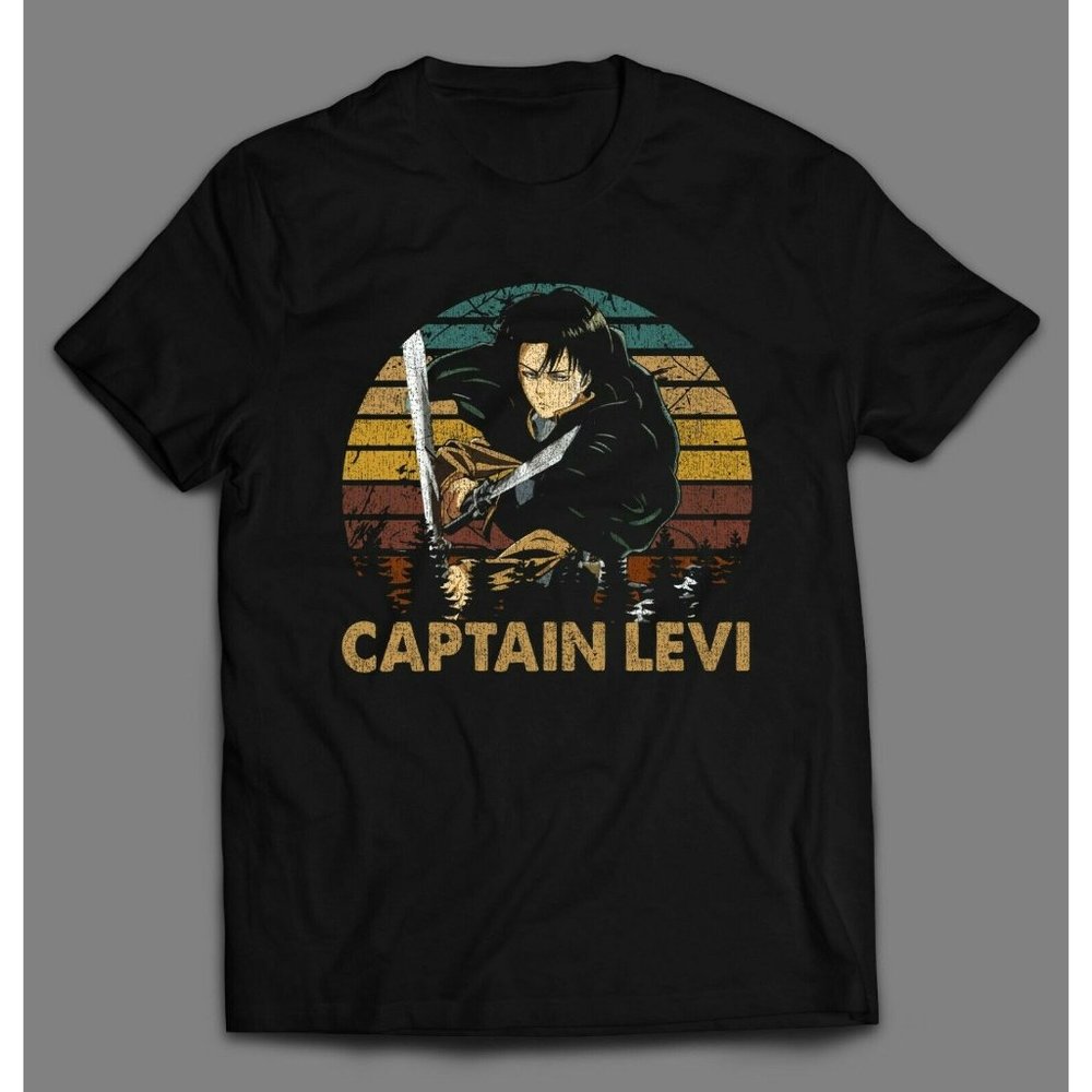 ATTACK ON TITAN CAPTAIN LEVI HIGH QUALITY DISTRESS
